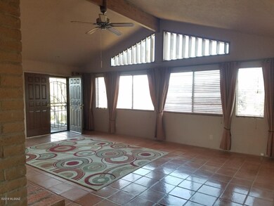 Living room looking toward front entry C