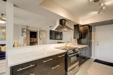 Bright open kitchen
