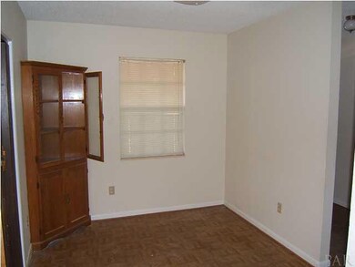 Dining room with built-in China cabinet