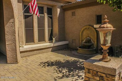 Front Courtyard with Fountain