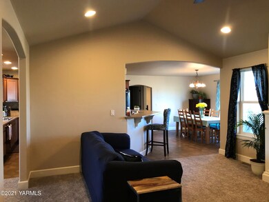 view into informal dining