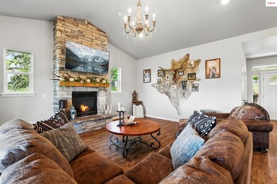Tons of light and warm living space