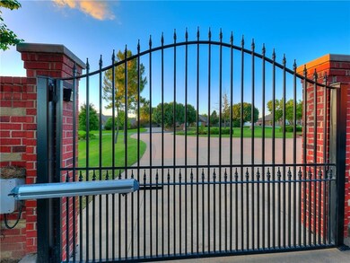 Private gate.