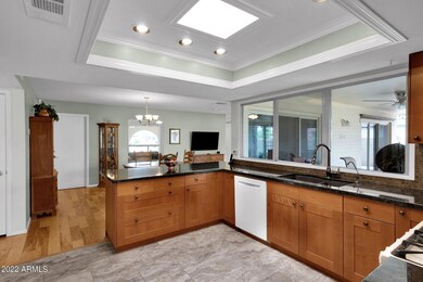 Upgraded Kitchen Windows Open to Patio
