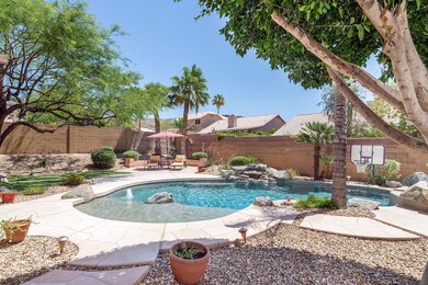 Resort-like backyard