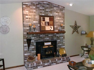 The first floor Family Room with the Cathedral Cei