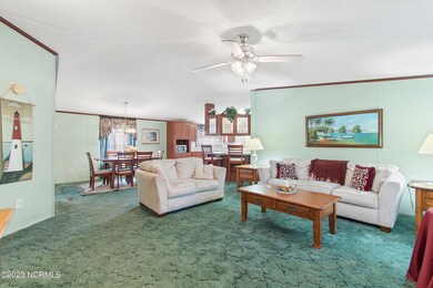 Entering living room