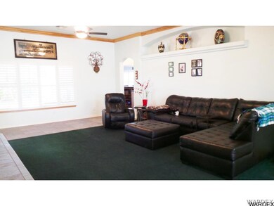 Crown Molding in Living Room