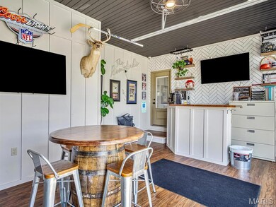 Dining room featuring dark wood finished floors