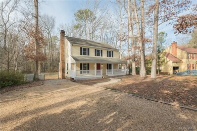 View of front of property featuring covered porch