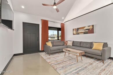 Vaulted Ceiling/ Exposed Ductwork
