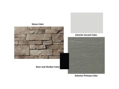Exterior color scheme