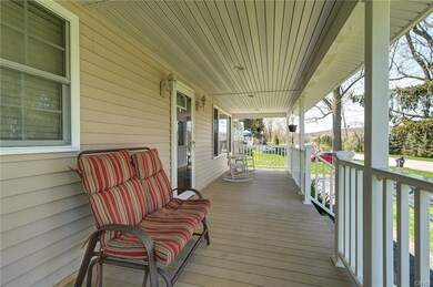 You will love the beautiful porch.