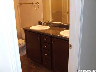 Master bath double sink