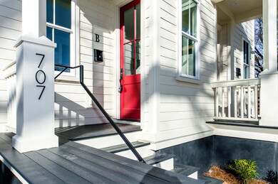 Unit B front Door