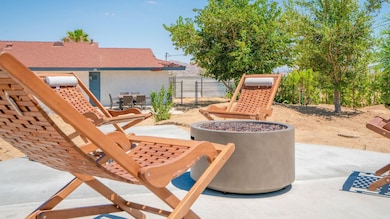 Backyard fire pit 1