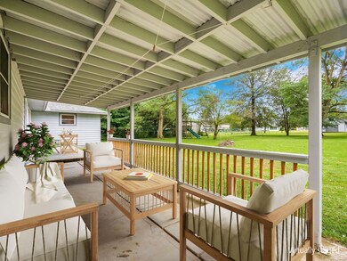 Covered patio