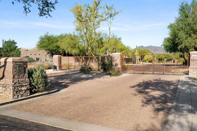 Gated Front Entrance