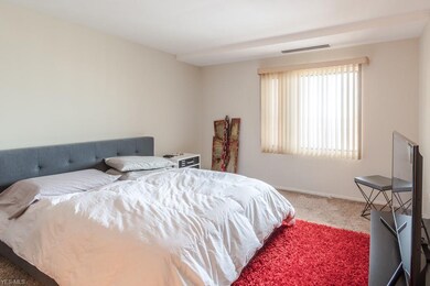 Nice size bedroom with ample closet space.