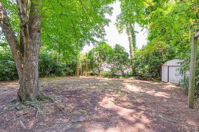 View of back yard