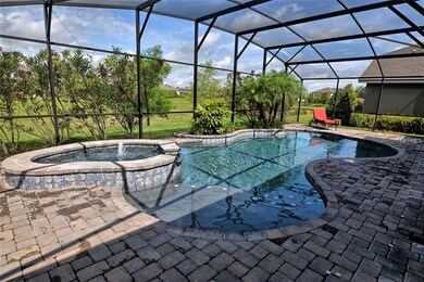 Extended brick paved lanai, NEWER SUN SHADE & CUST