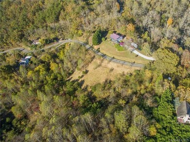 Property starts at road and goes down the mountain