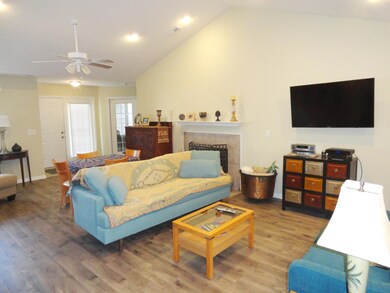 Great Room with Vaulted Ceilings
