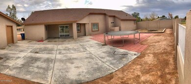 Back Yard view