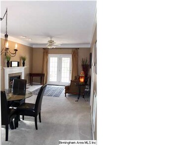 Contemporary living and dining areas