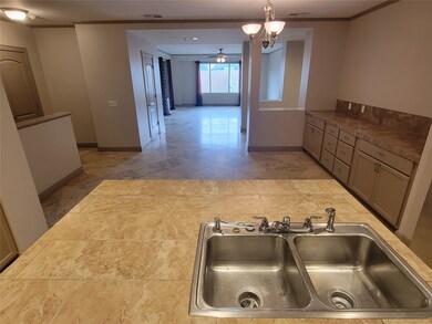 View from kitchen island