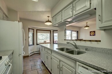 Lovely Kitchen With Solid Surface Counte