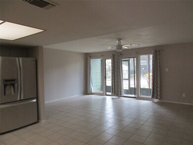 Huge room with private patio.