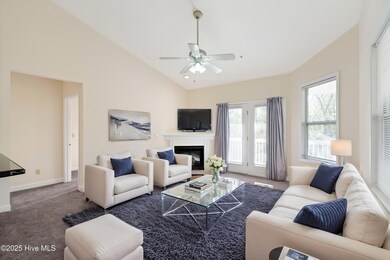 Virtually Staged Livingroom
