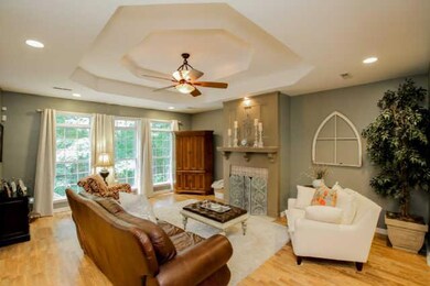 You will enjoy the views in the living room, also a working fireplace and beautiful tray ceiling.