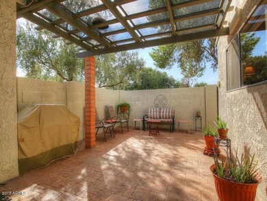Private back yard