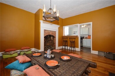 Cool light fixture, big room