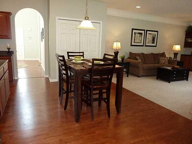Kitchen. Eat in kitchen area with hardwood floors