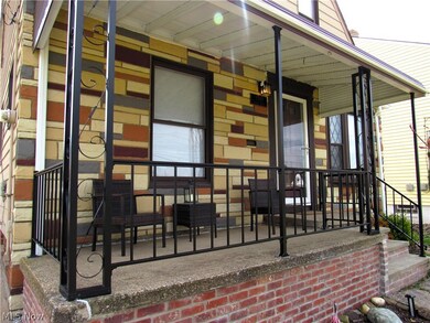 View of terrace featuring covered porch