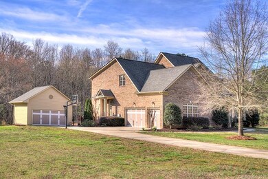 Over-sized Attached 3-Car Garage PLUS Detached 2-C