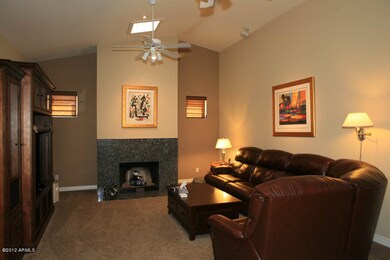 Family Room with Cozy Fireplace