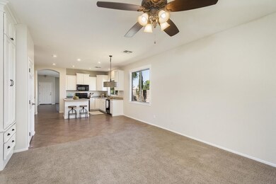 Family Looking to Kitchen