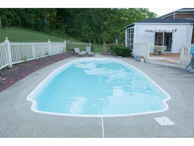 Private in-ground pool