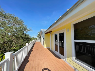 Back patio width of house