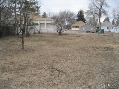 back yard area