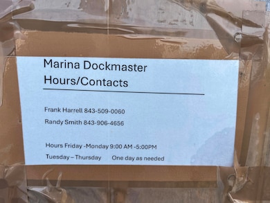 Dock Master info