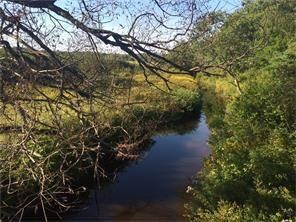 Brook runs along part of the east...