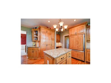 Kitchen Refrigerator has matching cabinet door fro