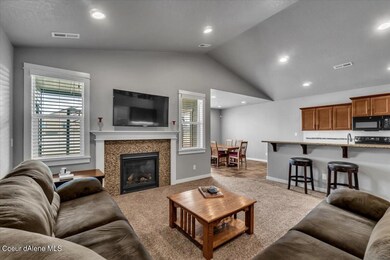 Gas Fireplace in Living Room