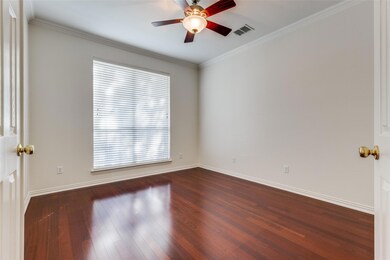 Spacious study is off the entry.