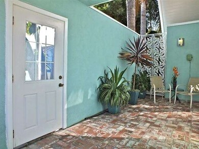 First patio upon entry into this wonderful oasis